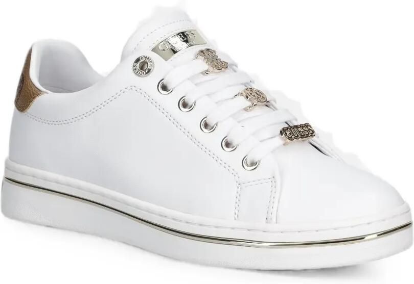 GUESS USA Sneakers met logoplakkaat Wit