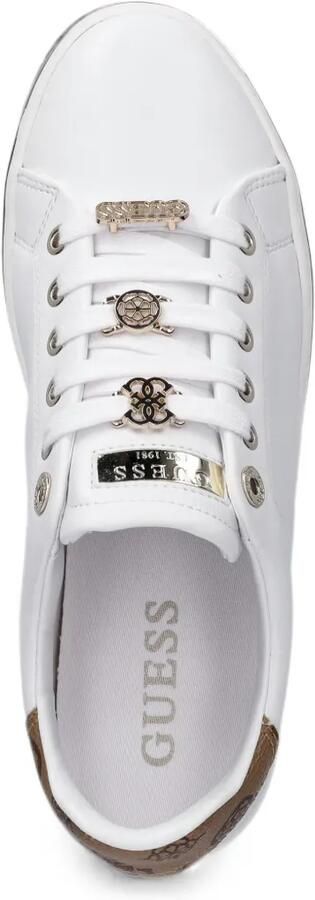 GUESS USA Sneakers met logoplakkaat Wit - Foto 4