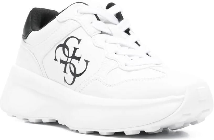 GUESS USA Sneakers met logoprint Wit