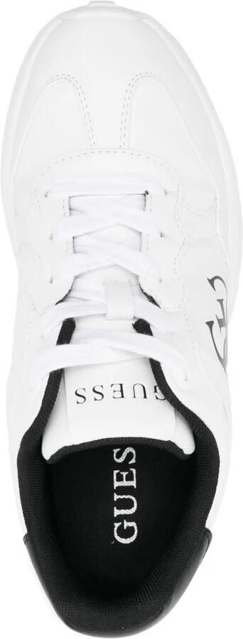 GUESS USA Sneakers met logoprint Wit - Foto 3