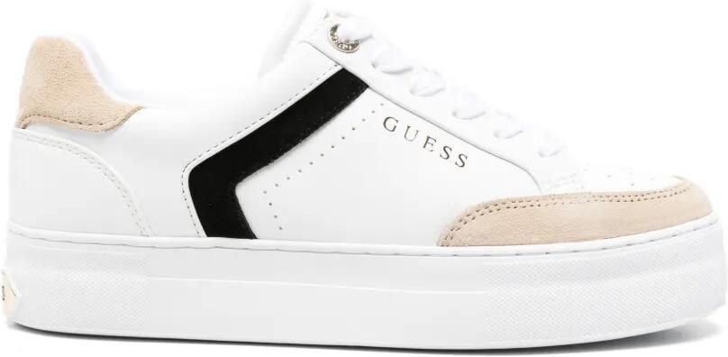 GUESS USA Sneakers met logoprint Wit