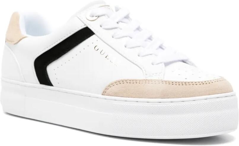 GUESS USA Sneakers met logoprint Wit - Foto 3