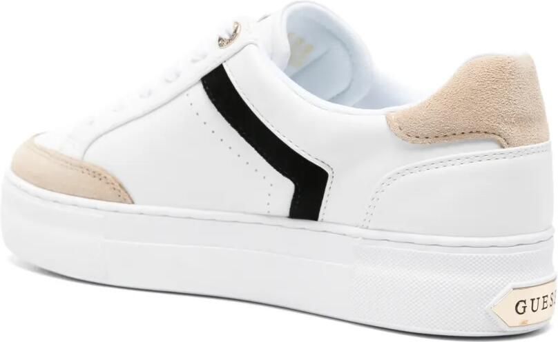 GUESS USA Sneakers met logoprint Wit - Foto 2