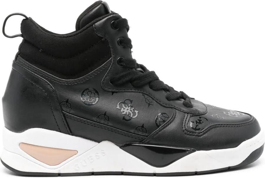 GUESS USA Sneakers met logoprint Zwart