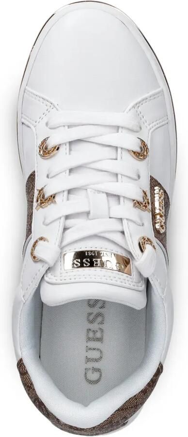 GUESS USA Sneakers met streep Wit - Foto 4