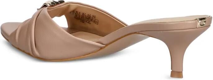 GUESS USA Somaya sandalen met logo Beige - Foto 4