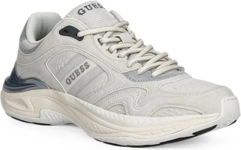 GUESS USA Squan logoprint sneakers met vlakken Grijs