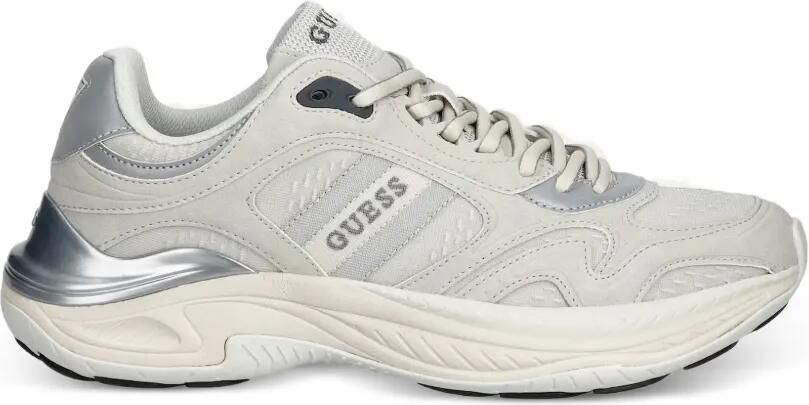GUESS USA Squan logoprint sneakers met vlakken Grijs - Foto 3