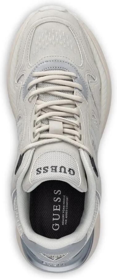 GUESS USA Squan logoprint sneakers met vlakken Grijs - Foto 2