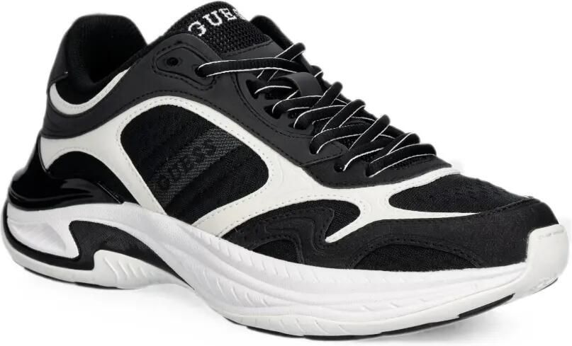 GUESS USA Squan sneakers met vlakken Zwart - Foto 3