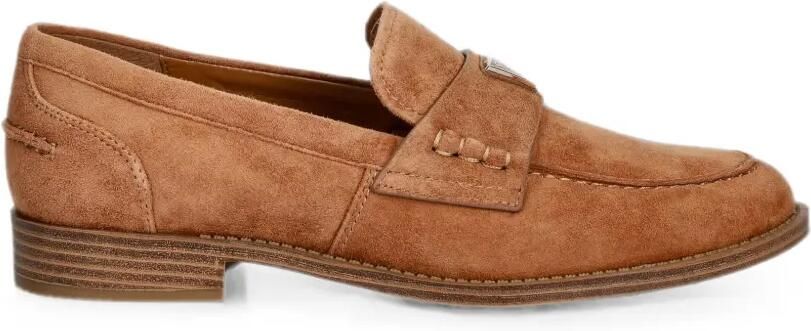 GUESS USA Suède loafers Bruin