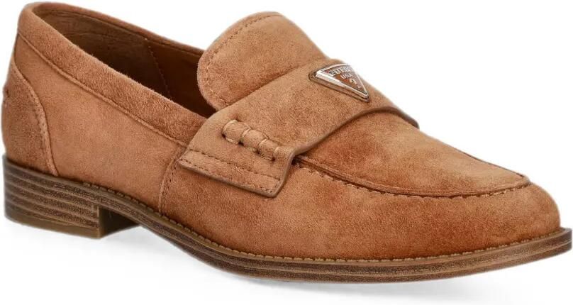 GUESS USA Suède loafers Bruin - Foto 3