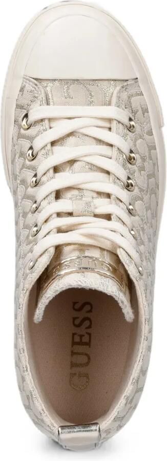 GUESS USA Sundae high-top sneakers Beige - Foto 4