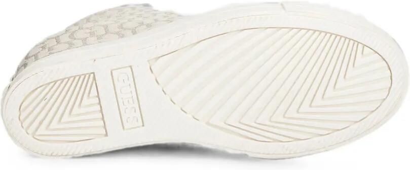 GUESS USA Sundae high-top sneakers Beige - Foto 5
