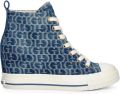 GUESS USA Sundae sneakers met logoprint Blauw - Blauw