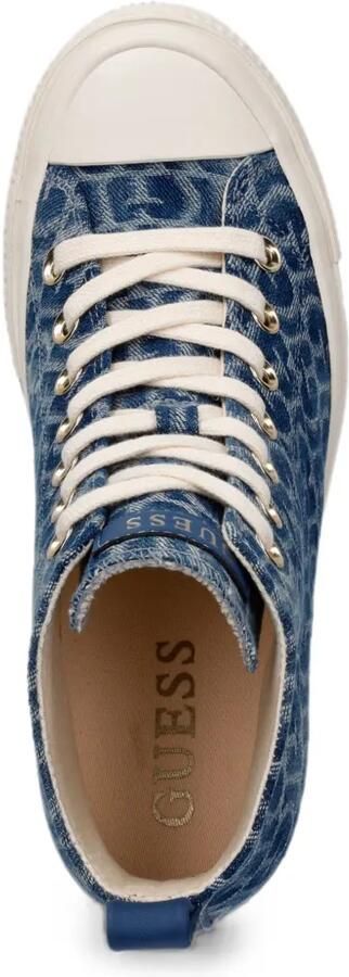 GUESS USA Sundae sneakers met logoprint Blauw - Foto 5