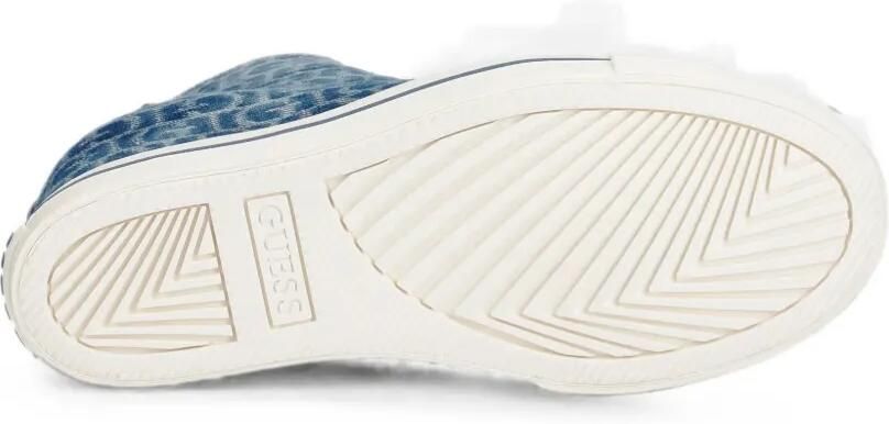 GUESS USA Sundae sneakers met logoprint Blauw - Foto 4