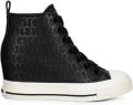 GUESS USA Sundae sneakers met logoprint Zwart - Zwart