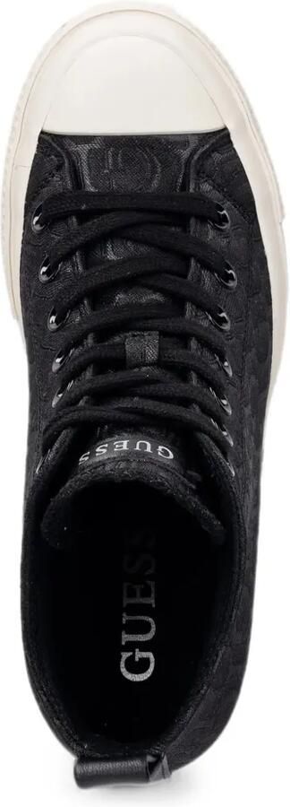 GUESS USA Sundae sneakers met logoprint Zwart - Foto 4