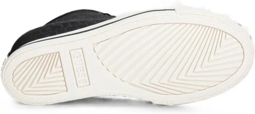 GUESS USA Sundae sneakers met logoprint Zwart - Foto 3