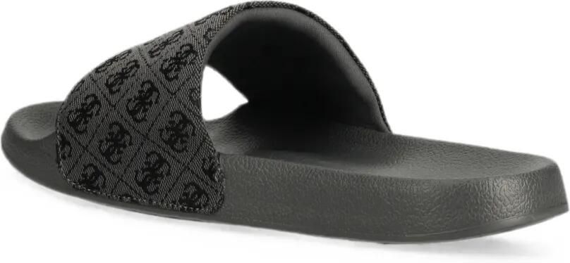 GUESS USA Tokyo 4G slippers met monogramprint Grijs - Foto 3