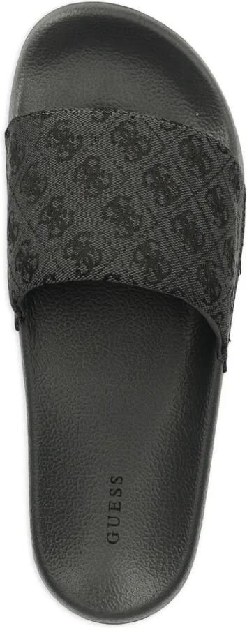 GUESS USA Tokyo 4G slippers met monogramprint Grijs - Foto 2