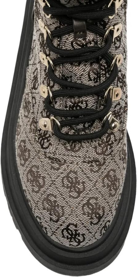 GUESS USA Vaney combat boots Beige - Foto 2
