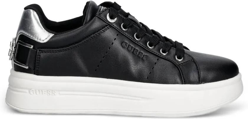 GUESS USA Wesli sneakers met logodetail Zwart