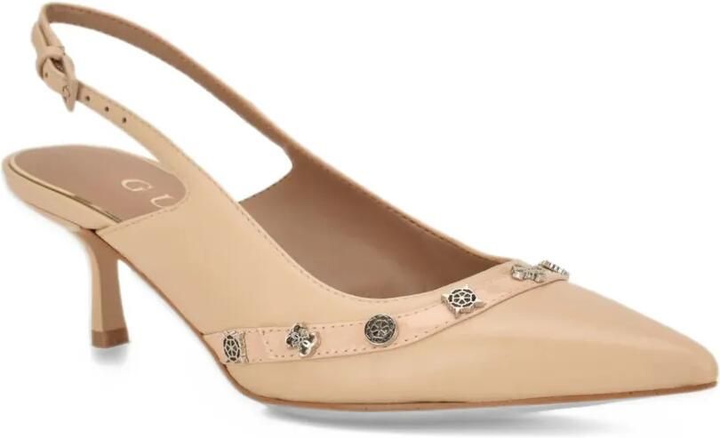 GUESS USA Yanai pointed toe pumps Beige
