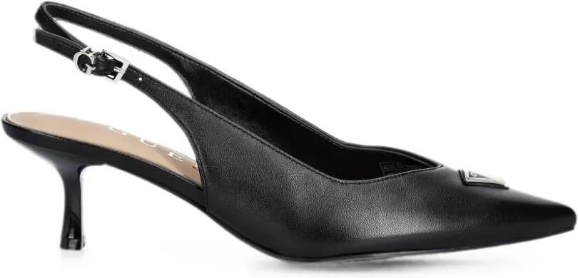 GUESS USA Yannicke2 pumps met logo-detail Zwart