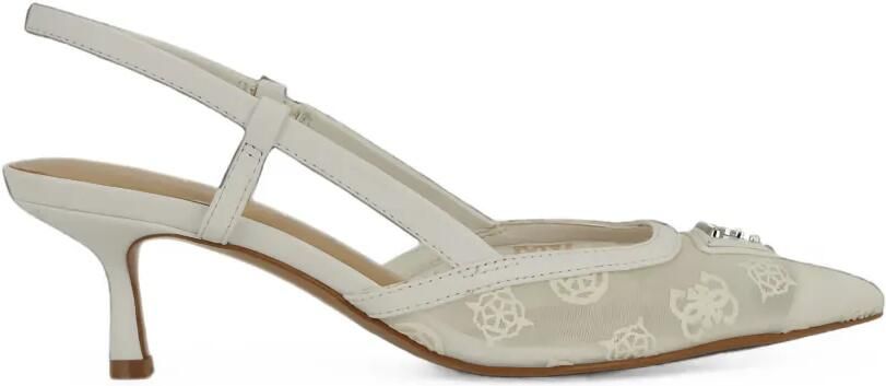 GUESS USA Yanno slingback pumps Wit