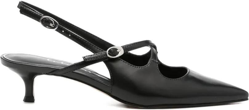 GUESS USA Yasira slingback pumps met puntige neus Zwart