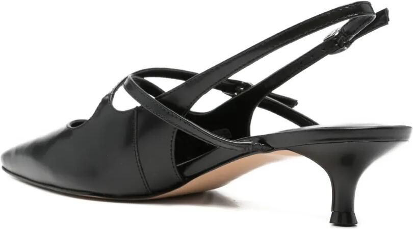 GUESS USA Yasira slingback pumps met puntige neus Zwart - Foto 3