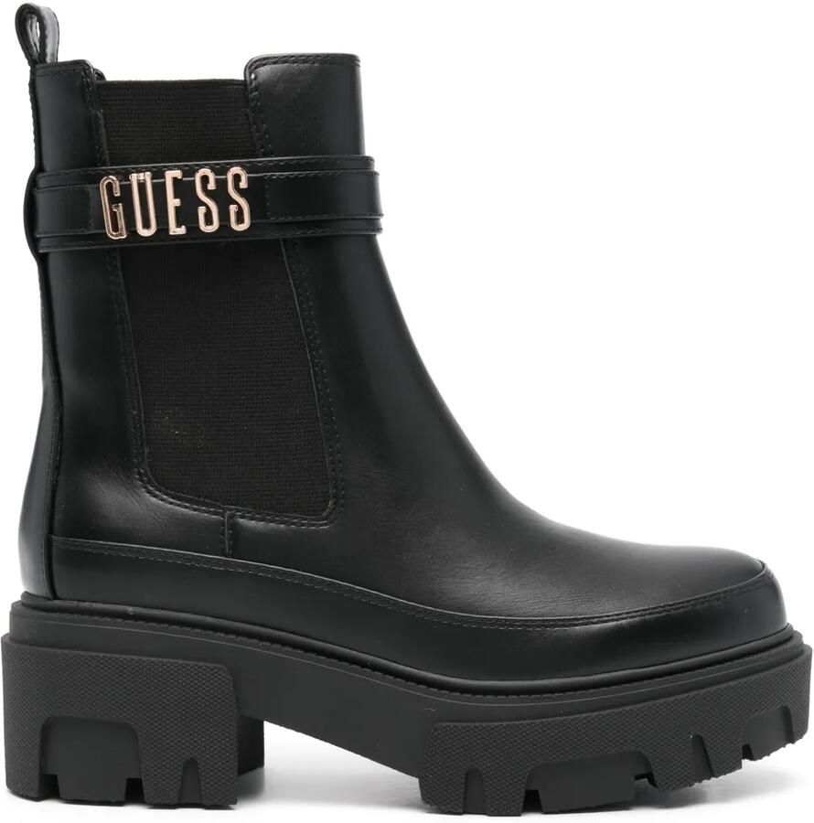 GUESS USA Yelma laarzen met logo Zwart