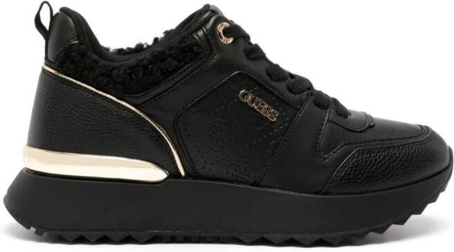 GUESS USA Kaddy2 sneakers met hardware Zwart