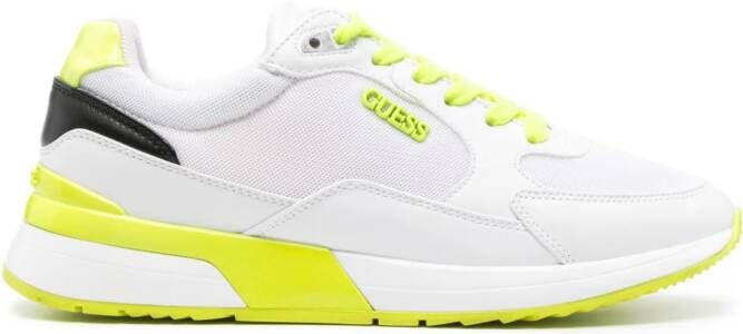 GUESS USA Runner panelled sneakers Wit