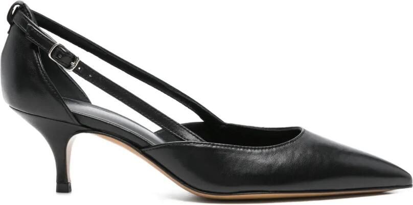 GUGLIELMO ROTTA Armonie leren pumps met puntige neus Zwart