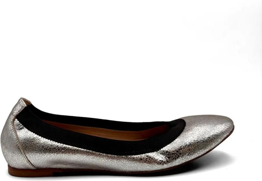 GUGLIELMO ROTTA Gekreukte ballerina's Zilver