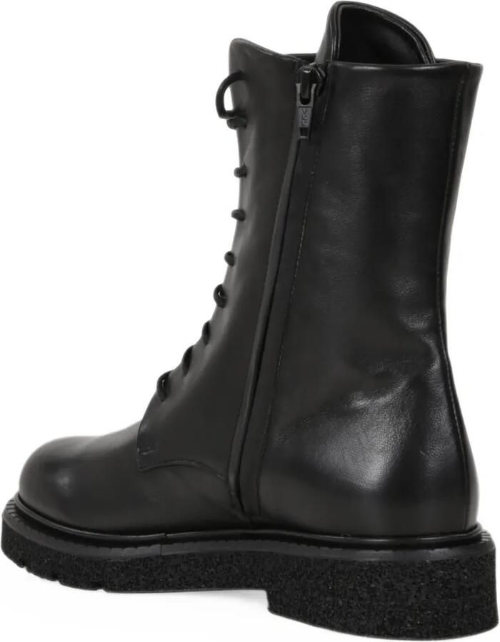 GUGLIELMO ROTTA Kobi lace-up leather ankle boots Zwart - Foto 2
