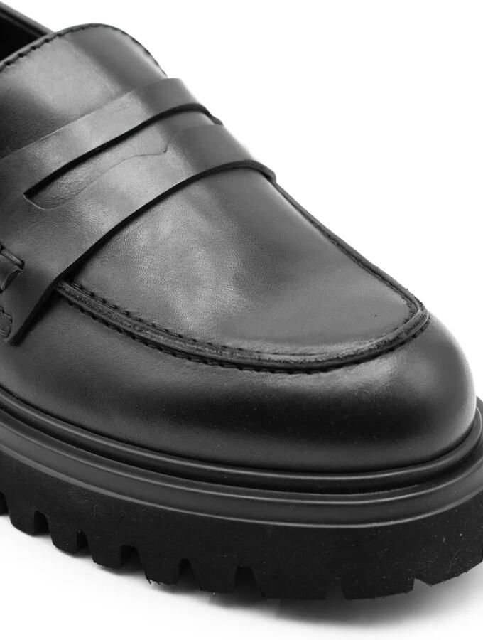 GUGLIELMO ROTTA Leren loafers Zwart - Foto 2