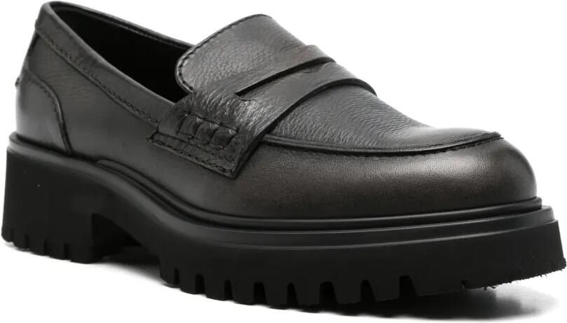 GUGLIELMO ROTTA Leren loafers Zwart - Foto 2