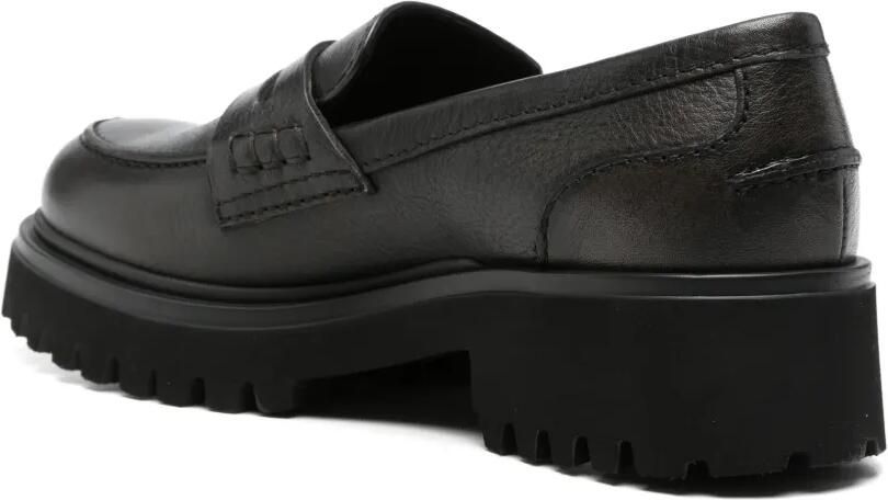 GUGLIELMO ROTTA Leren loafers Zwart - Foto 3