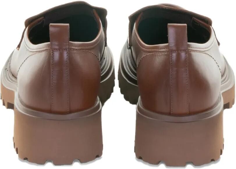 GUGLIELMO ROTTA Leren penny loafers Bruin - Foto 2