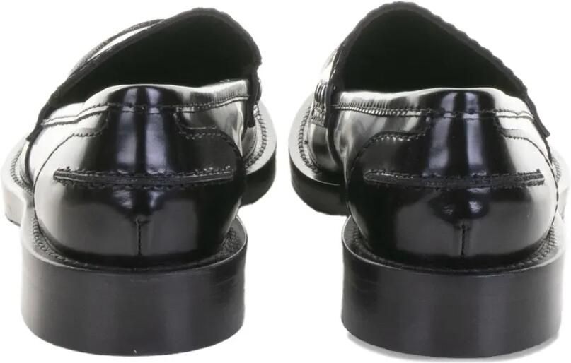 GUGLIELMO ROTTA Pretty Indio leren loafers Zwart - Foto 2