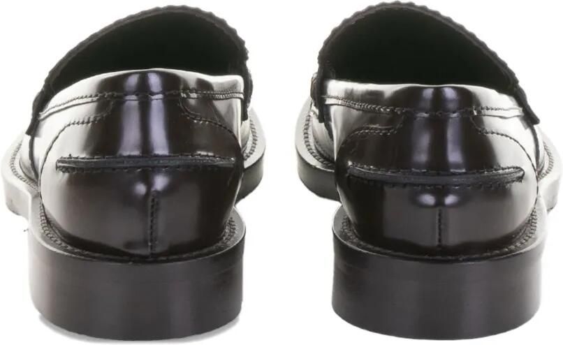 GUGLIELMO ROTTA Pretty Indio leren loafers Zwart - Foto 2