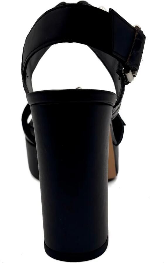 GUGLIELMO ROTTA Sandalen met gespdetail Zwart - Foto 2