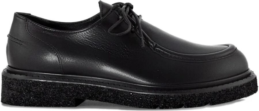 GUGLIELMO ROTTA Veterschoenen met ronde neus Zwart