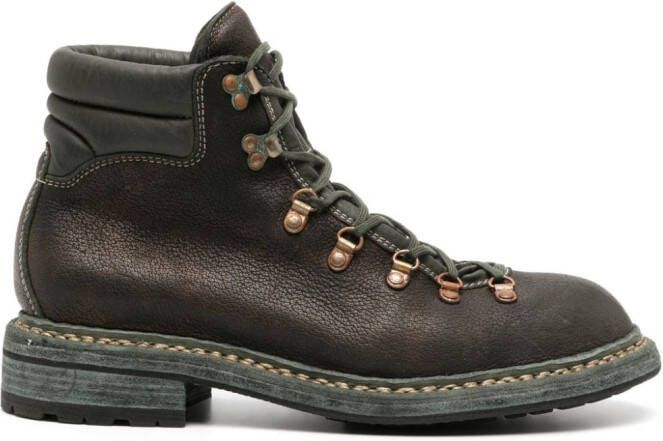 Guidi 19 leather boots Bruin