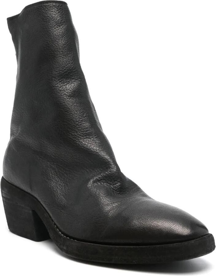 Guidi 55 mm leren laarzen Zwart - Foto 2