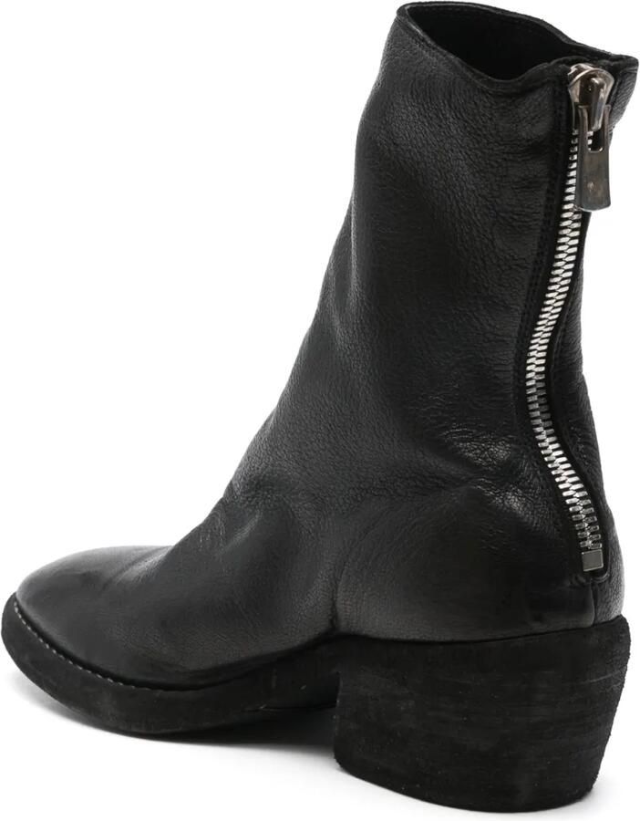 Guidi 55 mm leren laarzen Zwart - Foto 3